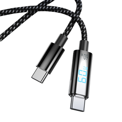 Кабель Type-C — Type-C, 60 Вт