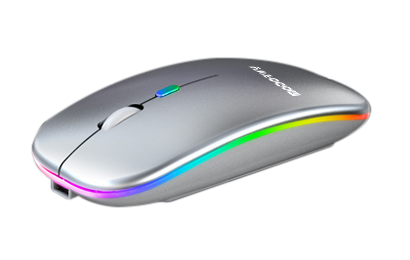 4D-беспроводная перезаряжаемая мышь, RGB-подсветка MO2101