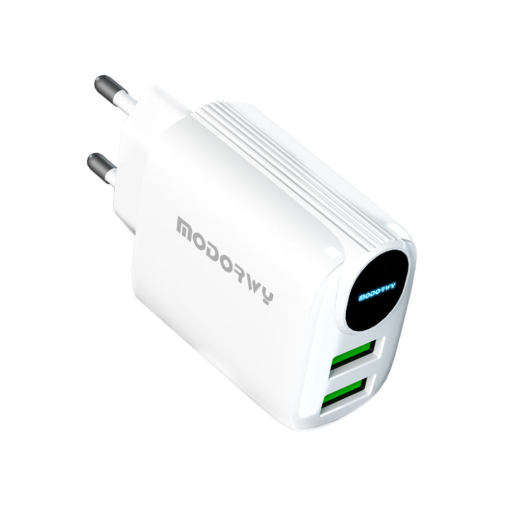 СЕТЕВОЕ ЗАРЯДНОЕ УСТРОЙСТВО ЕС С ДВУМЯ ПОРТАМИ USB MA2116
