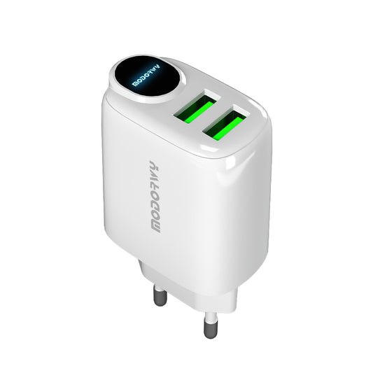 СЕТЕВОЕ ЗАРЯДНОЕ УСТРОЙСТВО ЕС С ДВУМЯ ПОРТАМИ USB MA2116