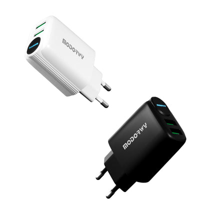 СЕТЕВОЕ ЗАРЯДНОЕ УСТРОЙСТВО ЕС С ДВУМЯ ПОРТАМИ USB MA2116