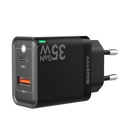 Зарядное устройство сетевое USB A+C ЕС 35W MA3125