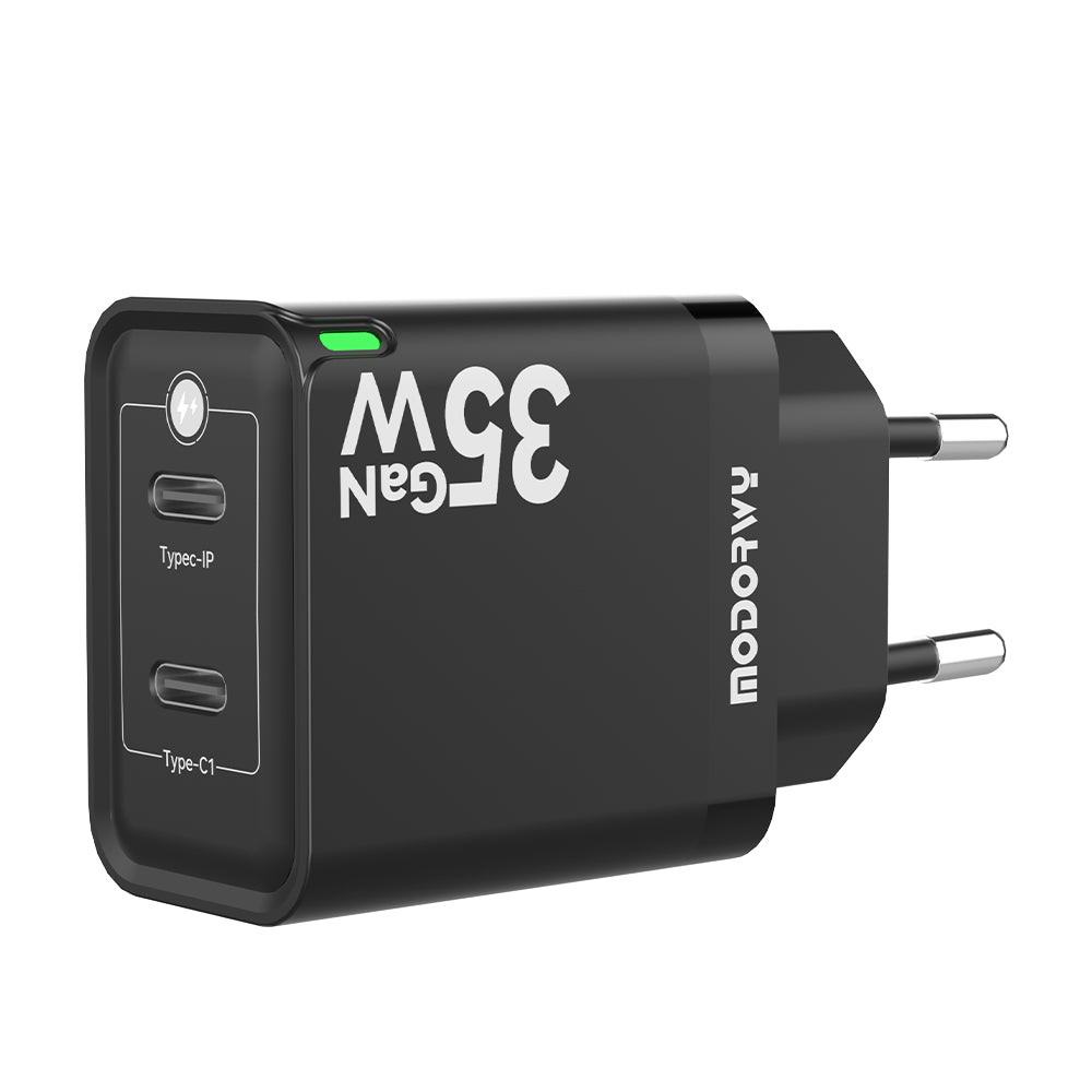 Сетевое зарядное устройство GAN EU C+C 35W MA3126