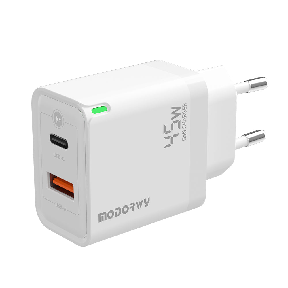Сетевое зарядное устройство GAN EU A+C, 45 Вт