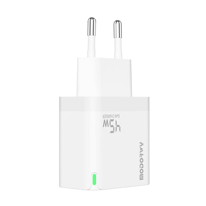 Сетевое зарядное устройство GAN EU A+C, 45 Вт
