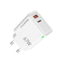 Сетевое зарядное устройство ЕС A+C USB 65 Вт MA3141